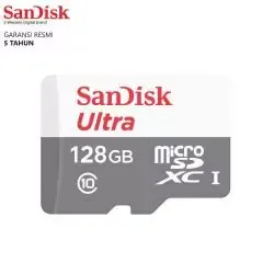 Sandisk Micro SD 128GB Ultra 100MBps SDXC
