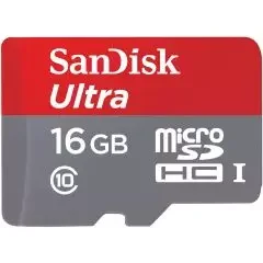 SANDISK Ultra MicroSD 16GB [SDSQUAR-016G-GN6MN]