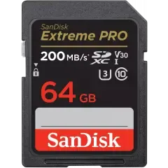 SanDisk Extreme Pro SDXC 200MBps - 64GB