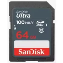 SanDisk SD Card Ultra 100MB/s 64GB