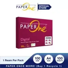 Paperone A4 Kertas Fotokopi (100g / Retail Pack)