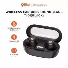 Olike TWS T401 True Wireless Earbuds SoundBeans Bluetooth 5.3 - Black