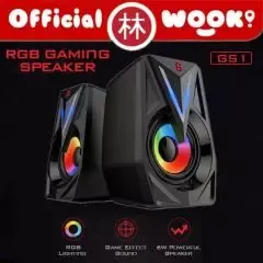 Gamen GS1 RGB Gaming 6W Powerful Multimedia Speaker