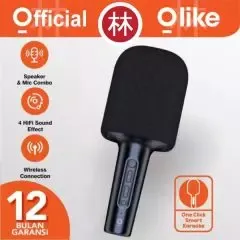 Olike KM1 Portable Microphone Wireless Karaoke Mic BT 5.0 Aux Micro SD