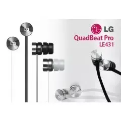 LG QuadBeat pro Premium Earphone LE431 Original White
