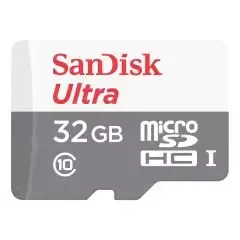 SanDisk Ultra MicroSDHC 32GB UHS-I Memory Card C10