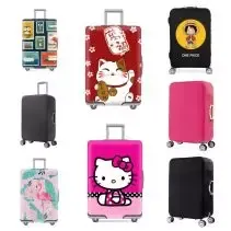 Sarung Koper Cover Luggage Pelindung Bagasi Kabin Pesawat Hello Kitty