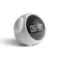 Vinero Digie Alarm Clock Pixel Lamp Multifunction Interactive Emoji - Putih