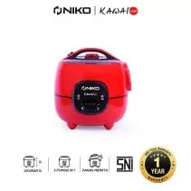 Rice Cooker Mini Niko Kawai 1 Liter - Merah