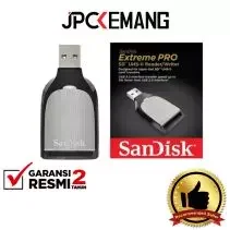 Sandisk Card Reader Extreme Pro SD UHS-II Reader/Writer GARANSI RESMI