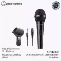 Audio-Technica ATR1300x Dynamic Vocal/Instrument Microphone